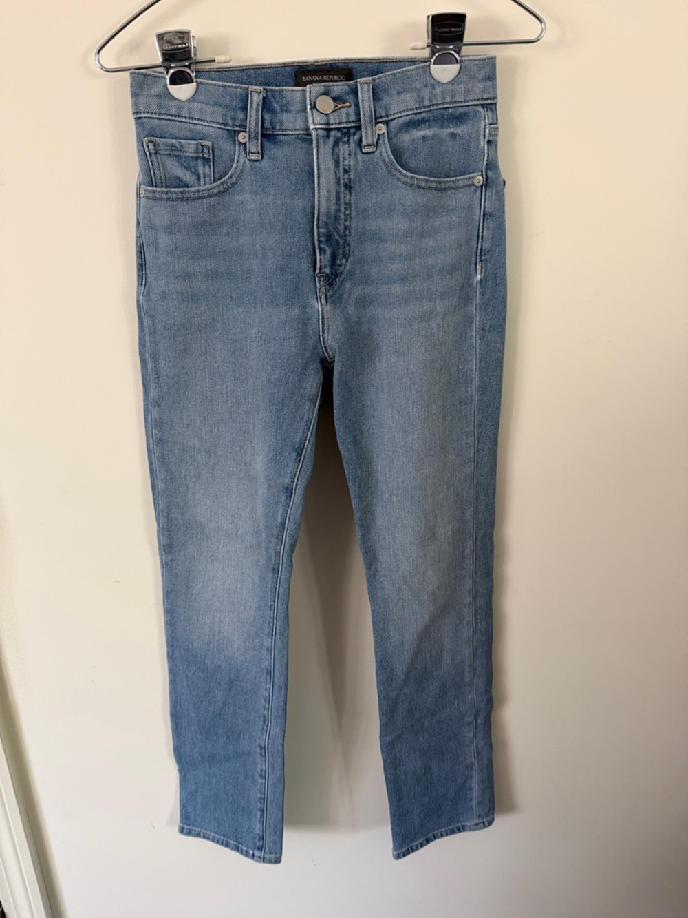 Banana Republic Mid High Rise Slim Denim Jeans